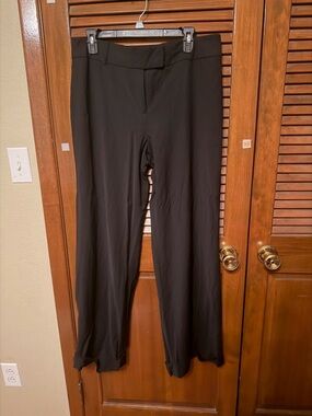 Talbots Black Wide-Leg Trousers